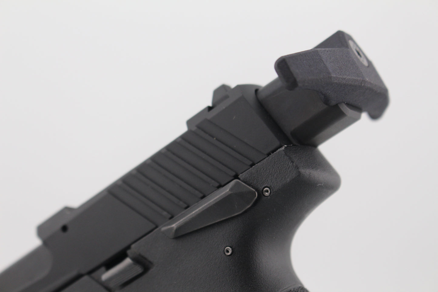 "Tombstone" Weighted Backplate/Rate Reducer MJF Printed Charging Handle