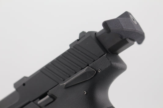 "Tombstone" Weighted Backplate/Rate Reducer MJF Printed Charging Handle