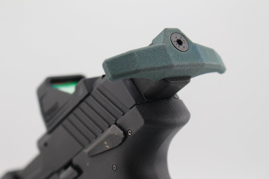 "Tombstone" Weighted Backplate/Rate Reducer MJF Printed Charging Handle