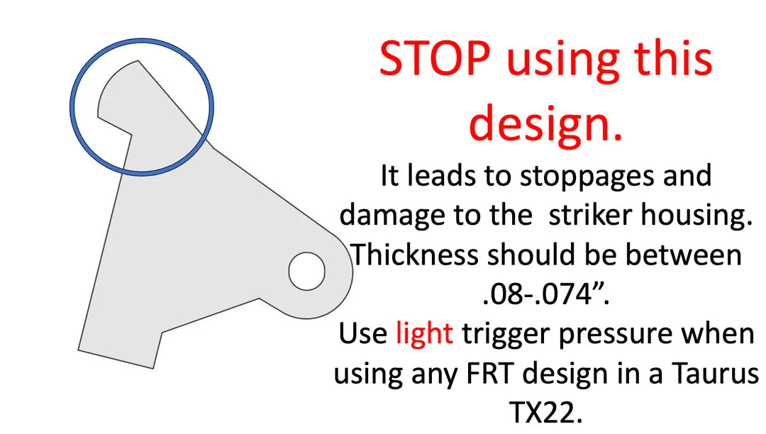 Taurus TX22 Forced Reset Trigger (FRT) | Cicada Research